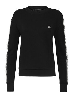 PHILIPP PLEIN PHILIPP PLEIN Bluza 21877 Czarny Regular Fit
