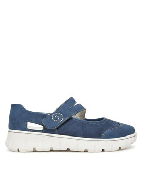 Rieker Rieker Pantofi N1350-14 Bleumarin