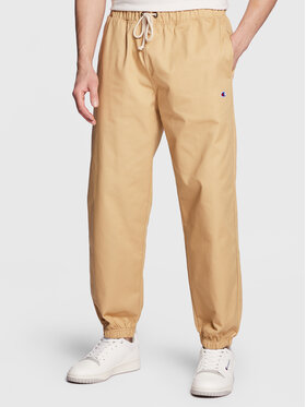 Champion Champion Jogger nohavice Elastic 217978 Béžová Regular Fit