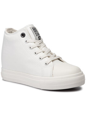 Big Star Shoes Big Star Shoes Sneakersy EE274128 Biela