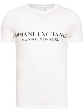 Armani Exchange Armani Exchange Marškinėliai 8NZT72 Z8H4Z 1100 Balta Slim Fit