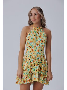 LAURELLA LAURELLA Letné šaty 4SS271 Biela Regular Fit