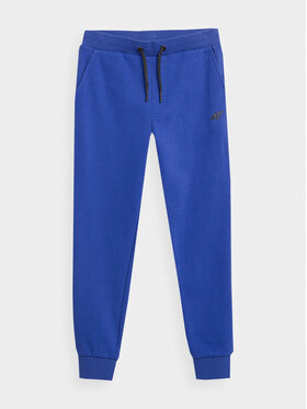 4F 4F Долнище анцуг 4FJAW23TTROM411 Син Regular Fit