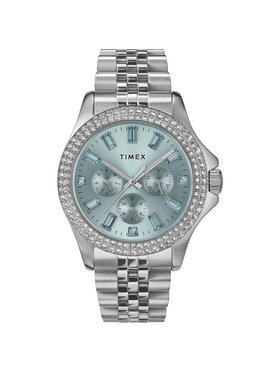 Timex Timex Zegarek TW2V79600 Srebrny