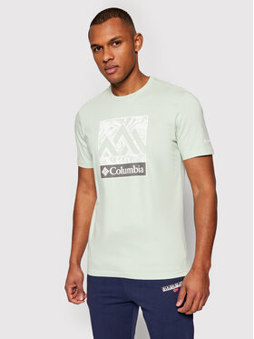 Columbia Columbia T-Shirt Rapid Ridge ™ Graphic 1888813 Grün Regular Fit