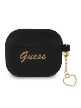 Guess Guess Etui na słuchawki AirPods 3 Czarny
