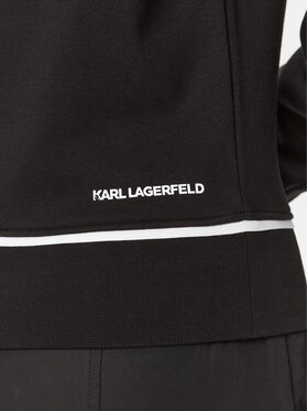 KARL LAGERFELD Jopa Ikonik 2.0 235W1816 Črna Regular Fit