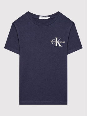 Calvin Klein Jeans Calvin Klein Jeans T-shirt Chest Monogram IB0IB00612 Bleu marine Regular Fit