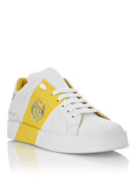 PHILIPP PLEIN PHILIPP PLEIN Sneakersy 3405 Biela