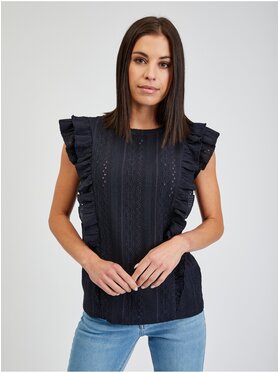 Orsay Orsay Koszula 155066526000__XS Czarny Regular Fit