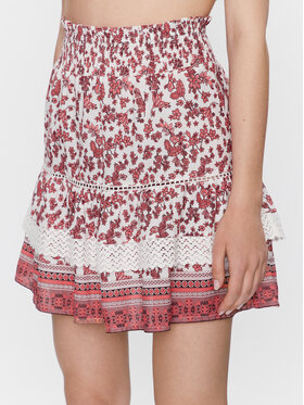 Vero Moda Vero Moda Spódnica mini Milan 10281766 Różowy Regular Fit