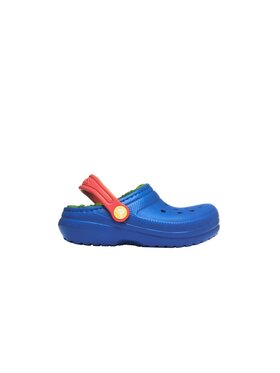 Crocs Crocs Klapki Classic Lined Clog Kid's Niebieski