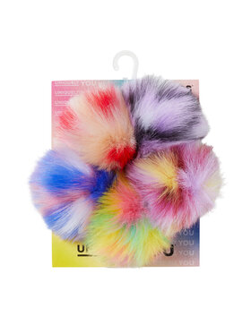 Crocs Crocs Ukras za obuću Jibbitz Dyed Puff 5 Pack 10012135 Šarena