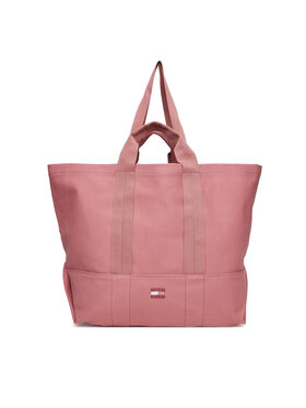Tommy Jeans Tommy Jeans Torebka Tjw Tote Edition Canvas AW0AW17542 Różowy