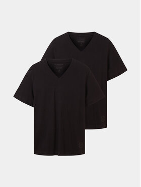 Tom Tailor Tom Tailor Σετ 2 T-Shirts 1037738 Μαύρο Regular Fit