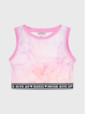 Guess Guess Top J3RI02 MC01P Ružičasta Slim Fit