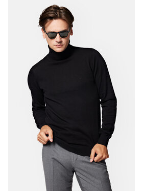 Lancerto Lancerto Golf Slink SW073223000058 Czarny Regular Fit