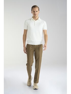Pako Lorente Pako Lorente Spodnie garniturowe P24SP-6G-003 Brązowy Slim Fit