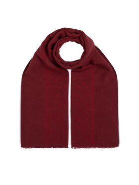 Tommy Hilfiger Tommy Hilfiger Schal Monogram Brushed Scarf AW0AW15341 Rot