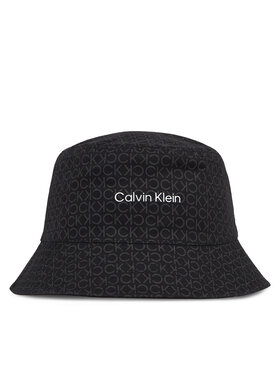 Calvin Klein Calvin Klein Καπέλο Monogram Reversible Bucket Hat K60K611158 Μαύρο