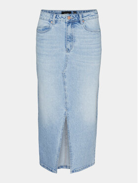 Vero Moda Vero Moda Spódnica jeansowa Veri 10295731 Niebieski Regular Fit