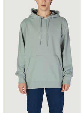 Calvin Klein Jeans Calvin Klein Jeans Μπλούζα GRID MONOGRAM Πράσινο Casual Fit