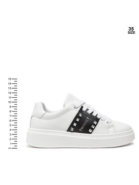 TWINSET Superge Sneaker 242GCJ018 S Bela