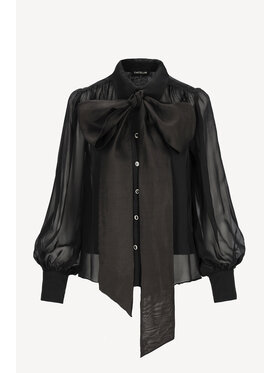 Castellani Castellani Koszula Ricarda Czarny Regular Fit