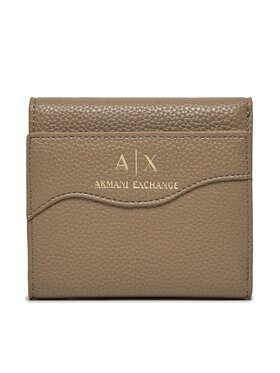 Armani Exchange Armani Exchange Portefeuille femme petit format 948530 CC783 09752 Beige