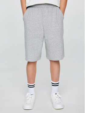 BIG STAR BIG STAR Szorty materiałowe DONER Szary Comfort Fit