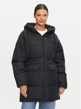 Tommy Jeans Tommy Jeans Geacă de iarnă Vail DW0DW18842 Negru Regular Fit
