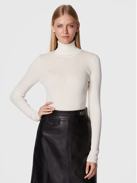Birgitte Herskind Birgitte Herskind Krekls ar augstu apkakli Bob 4528825 Balts Slim Fit