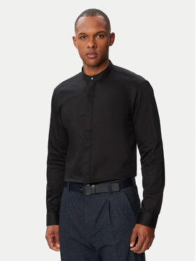 HUGO HUGO Риза Kaleb 50544949 Черен Slim Fit