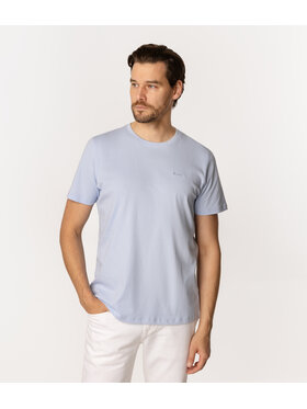 Lee Cooper Lee Cooper T-Shirt OBUTCH 875 Niebieski Regular Fit