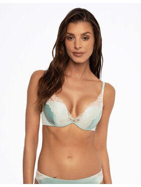 Esotiq Esotiq Biustonosz push-up 41349-65X Zielony