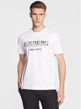 Iceberg Iceberg T-shirt 23EI1P0F0276307 Blanc Regular Fit