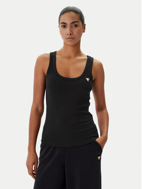 Guess Guess топ V4YP06 cK8RT2 Черен Regular Fit