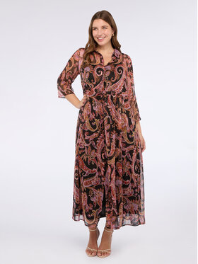 Fiorella Rubino Fiorella Rubino Sukienka wieczorowa 7051T001726N0R6 Czarny Regular Fit