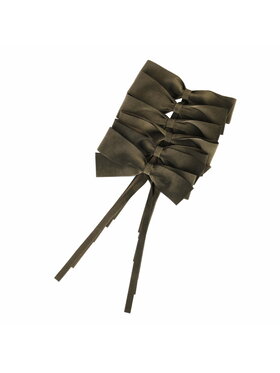 Roseberry Home Roseberry Home Obrączka na serwetki kokardka Brown Brązowy