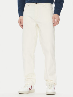 Lee Lee Džínsy Oscar 112364188 Biela Tapered Fit