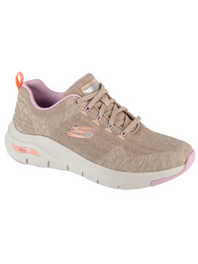 Skechers Skechers Sneakersy Skechers Arch Fit Comfy Wave Beżowy