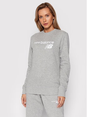 New Balance New Balance Mikina Classic Core Fleece WT03811 Šedá Relaxed Fit