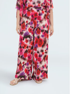 Fiorella Rubino Fiorella Rubino Pantaloni di tessuto P081L002502N0S6 Rosa Over Fit
