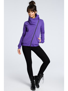 BeWear BeWear Bluza B071 Fioletowy Regular Fit