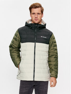Columbia Columbia Vatovaná bunda Powder Lite™ Hooded Jacket Hnědá Regular Fit