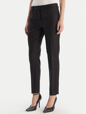 Marella Marella Chinosy Margie 2523136232 Czarny Slim Fit