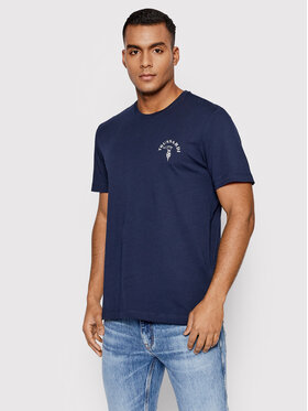 Trussardi Trussardi T-shirt Logo 52T00593 Bleu marine Regular Fit