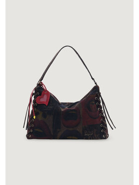 Desigual Desigual Τσάντα BAG_REPRISE LEIRIA GRAFFIATTO Καφέ