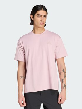 adidas adidas Koszulka techniczna 168667 Fioletowy Loose Fit