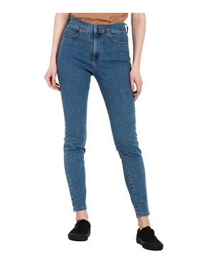 Wrangler Wrangler Jeansy W27HKRP23 Niebieski Skinny Fit
